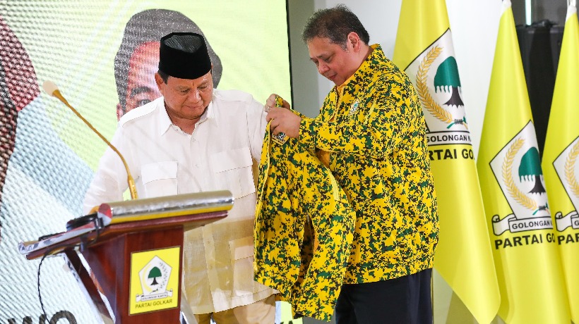 Golkar Usung Prabowo - Gibran